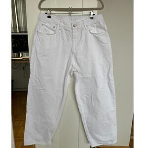 rag & bone Women's White Wide Leg Denim Jeans,Size 34, EUC